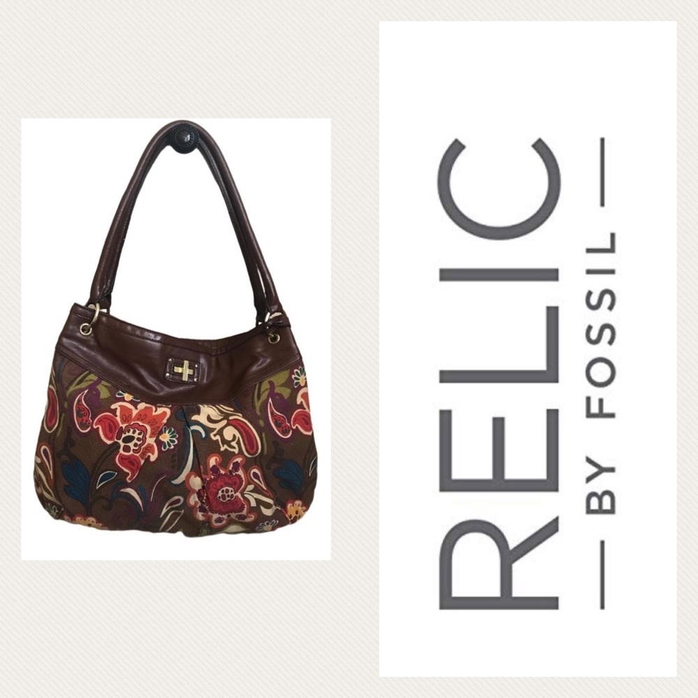 Relic 70's inspired Floral Bag